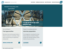 Tablet Screenshot of innersquare.co.uk